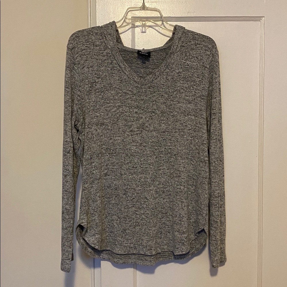 🎀 5/$20 🎀 Bobeau Collection grey hooded sweater size large